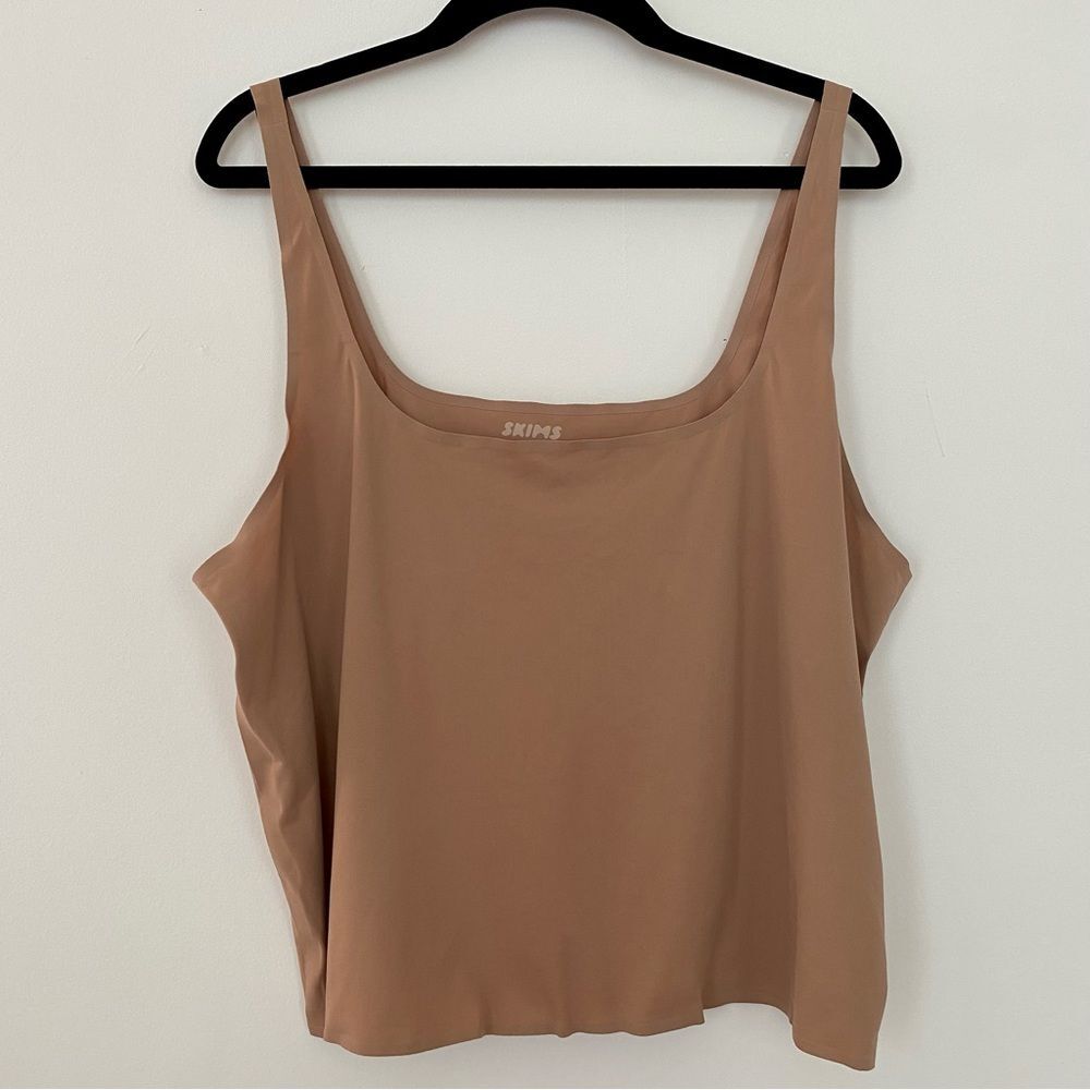 Skims Smooth Essential Seamless Tank Top - Sienna - 4x